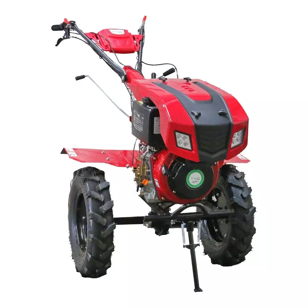 YURI Power Weeder Recoil Start 9 HP 186F Diesel 418 CC Displacement 4 Stroke, YR-PWD1118 HL
