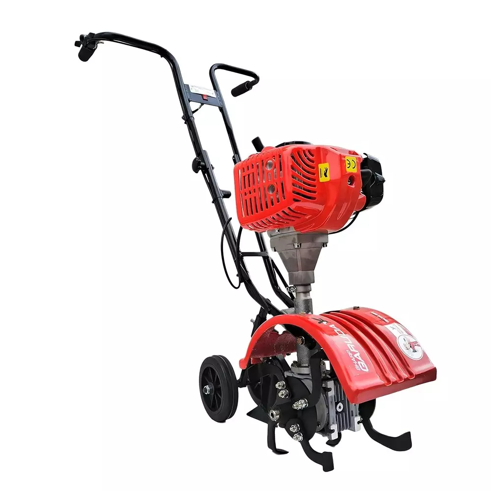 Sharp Garuda Baby Weeder 2-Stroke 43 cc 1.75 HP Petrol Engine Garden, Agricultural Multi-Crop Power Tiller, ‎3PT 200