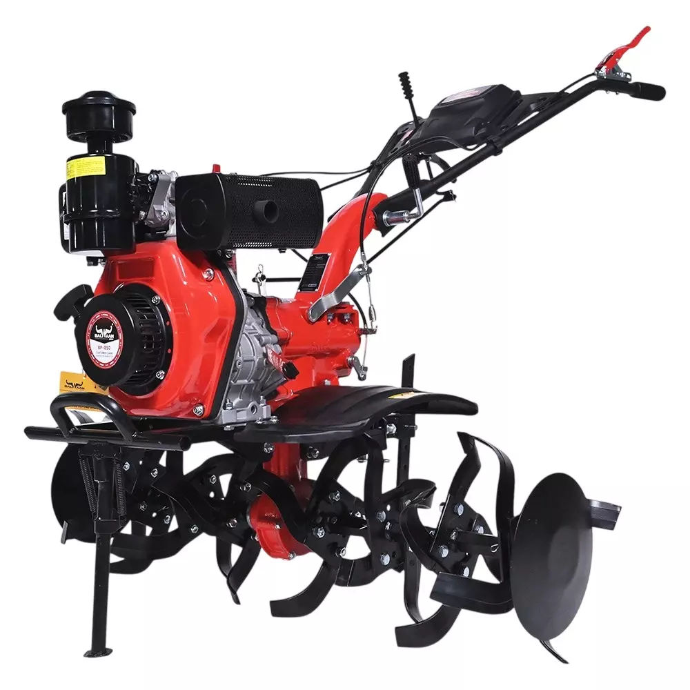 Balwaan Power Weeder 32 Pcs Blades (2+1+1) Diesel 5.5 HP Power 4 Stroke for Farming & Gardening, BP850