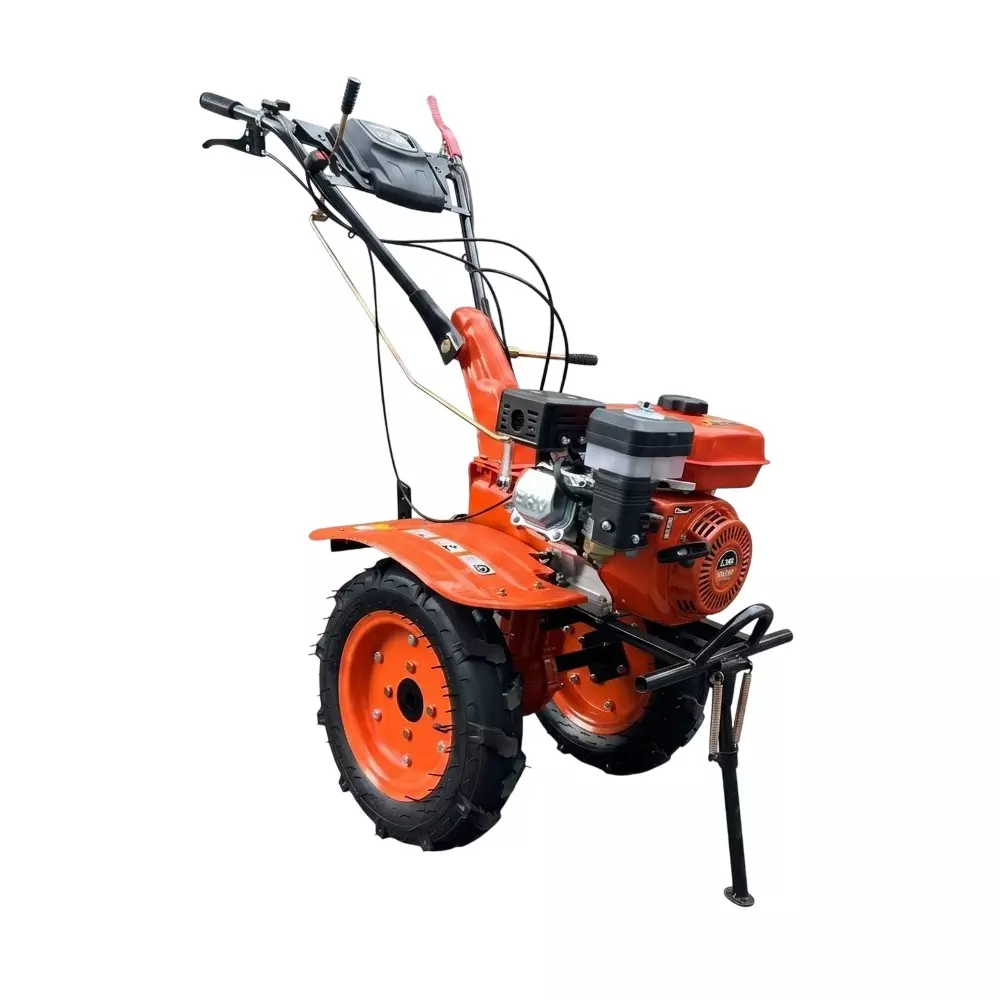 Tarvo 7.5 HP Power Weeder With 170F Petrol Engine, 212 CC Displacement and 4.00 - 10 Air Type Tyre Size, AW-75A