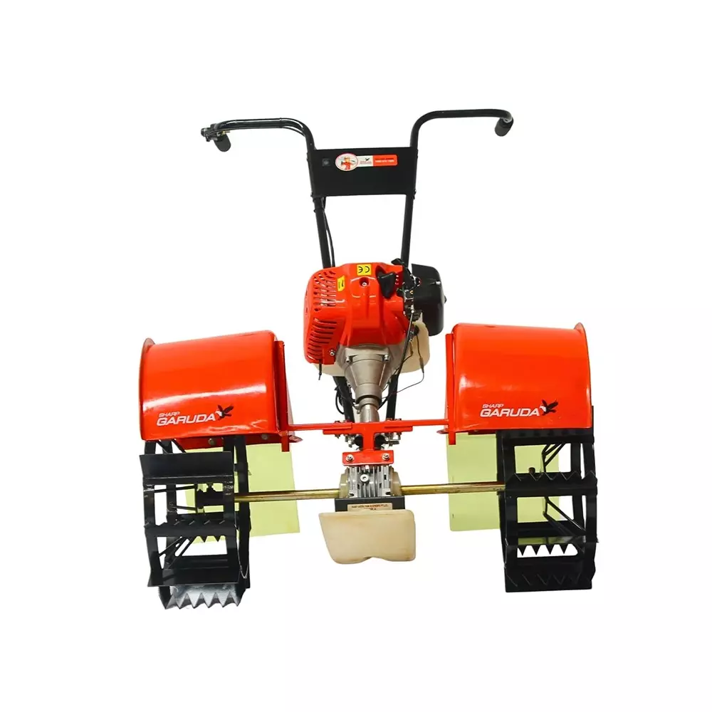 sharp-garuda-rice-paddy-weeder-52cc-2-stroke-petrol-engine-two-row-weeding-machine