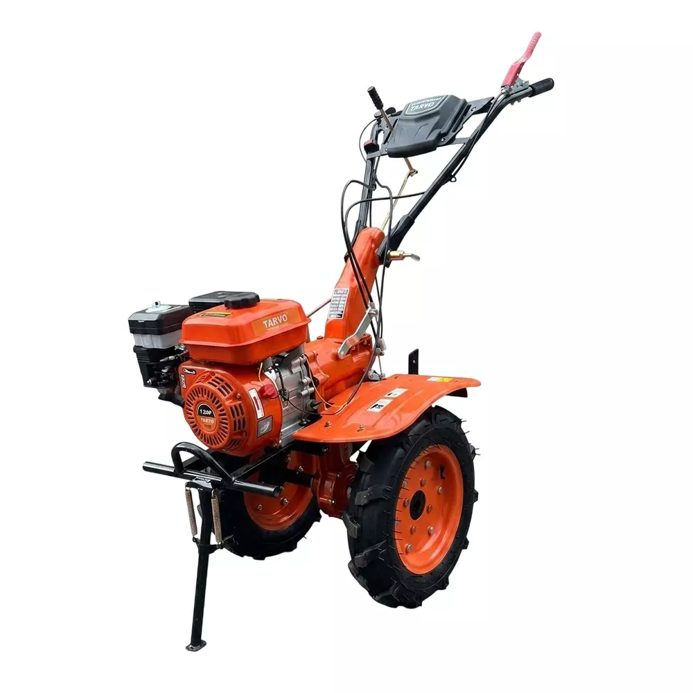 Tarvo 7.5 HP Power Weeder With 170F Petrol Engine, 212 CC Displacement and 4.00 - 8 Air Type Tyre Size, AW-75
