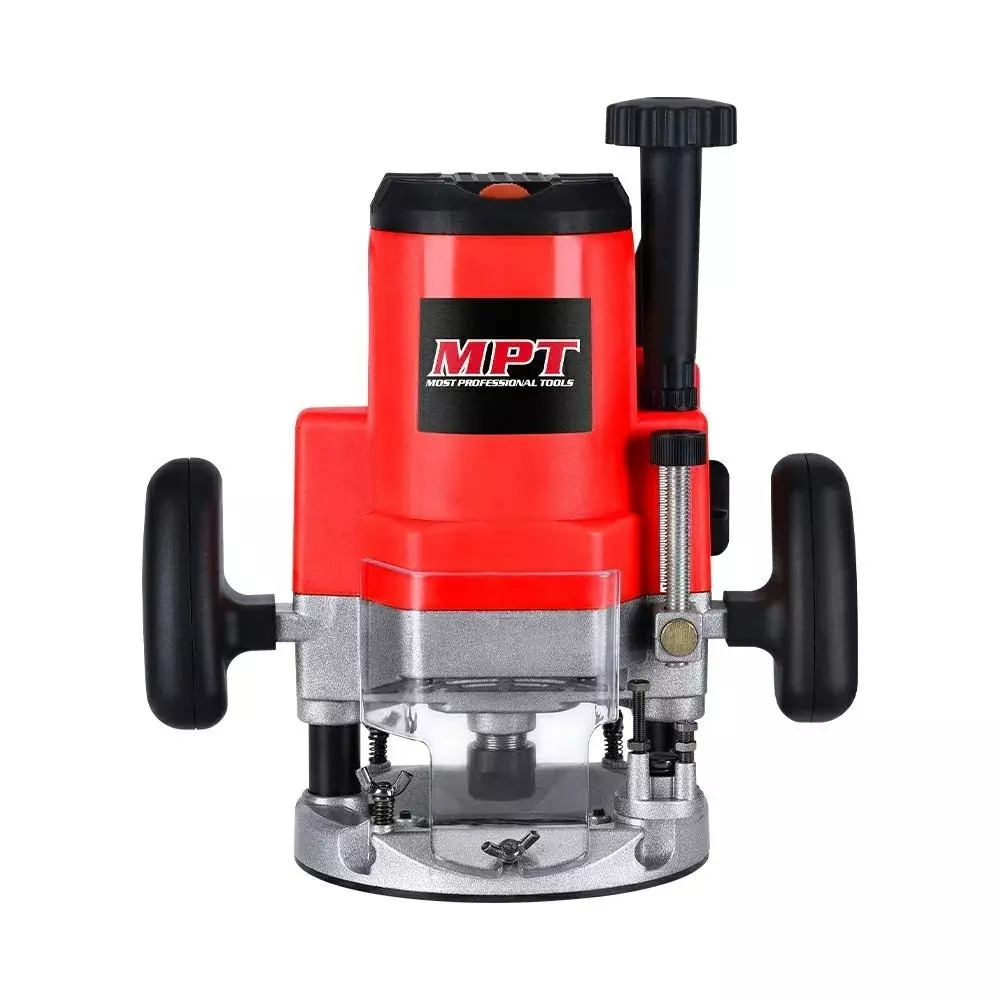 MPT Electric Router 2200 W 900-23000 RPM 220-240 V 12 mm Chuck Diameter, MRU1207