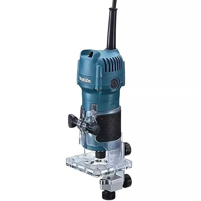 Makita Trimmer 6 mm Collet Capacity and 530 W Power with Accessories, 3709