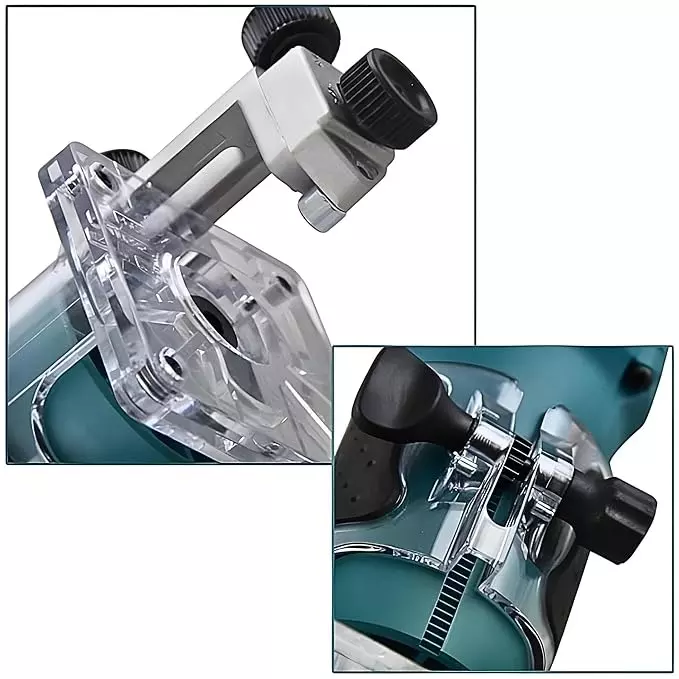 Makita Trimmer 6 mm Collet Capacity and 530 W Power with Accessories, 3709