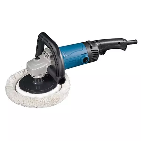 Dongcheng Sander Polisher Kit With Wool Bonnet Corded Electric 180 mm 1400 W Power 3800 rpm Speed for Industrial Use, DSP04-180