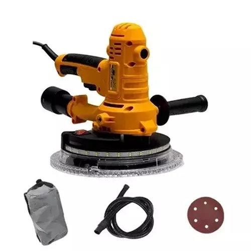 XLNT 1500 W Electric Sander 1400-2700 RPM No Load Speed and 7 inch (180 mm) Sanding Paper, XTMDS24 (With 5 Sand Papers)