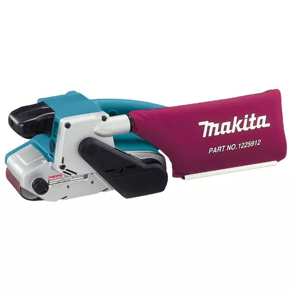 Makita Belt Sander 1010 W Power, 76x553 mm Belt Size and 210-440 m/min Speed With Accessories, 9903