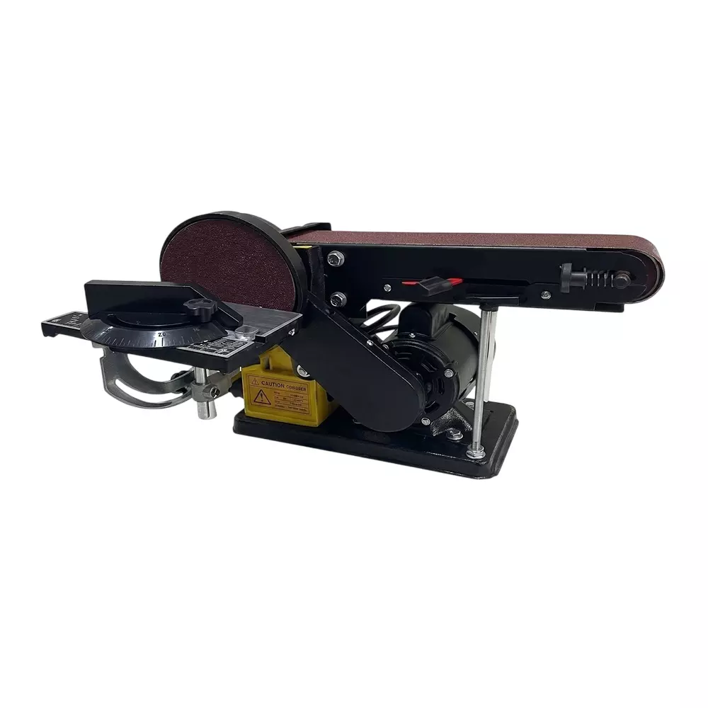 XLNT 375 W Belt and Disc Sander 1450 RPM No Load Speed and 100x914 mm Belt Size, XTBDS59 (Without Sanding Belt and Disc)