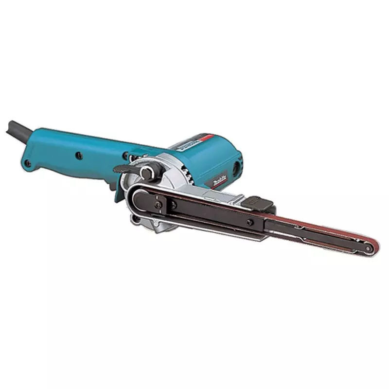 Makita Belt Sander 9 x 533 mm Belt Size and 300 – 1700 m/min Belt Speed with Accessories, 9032