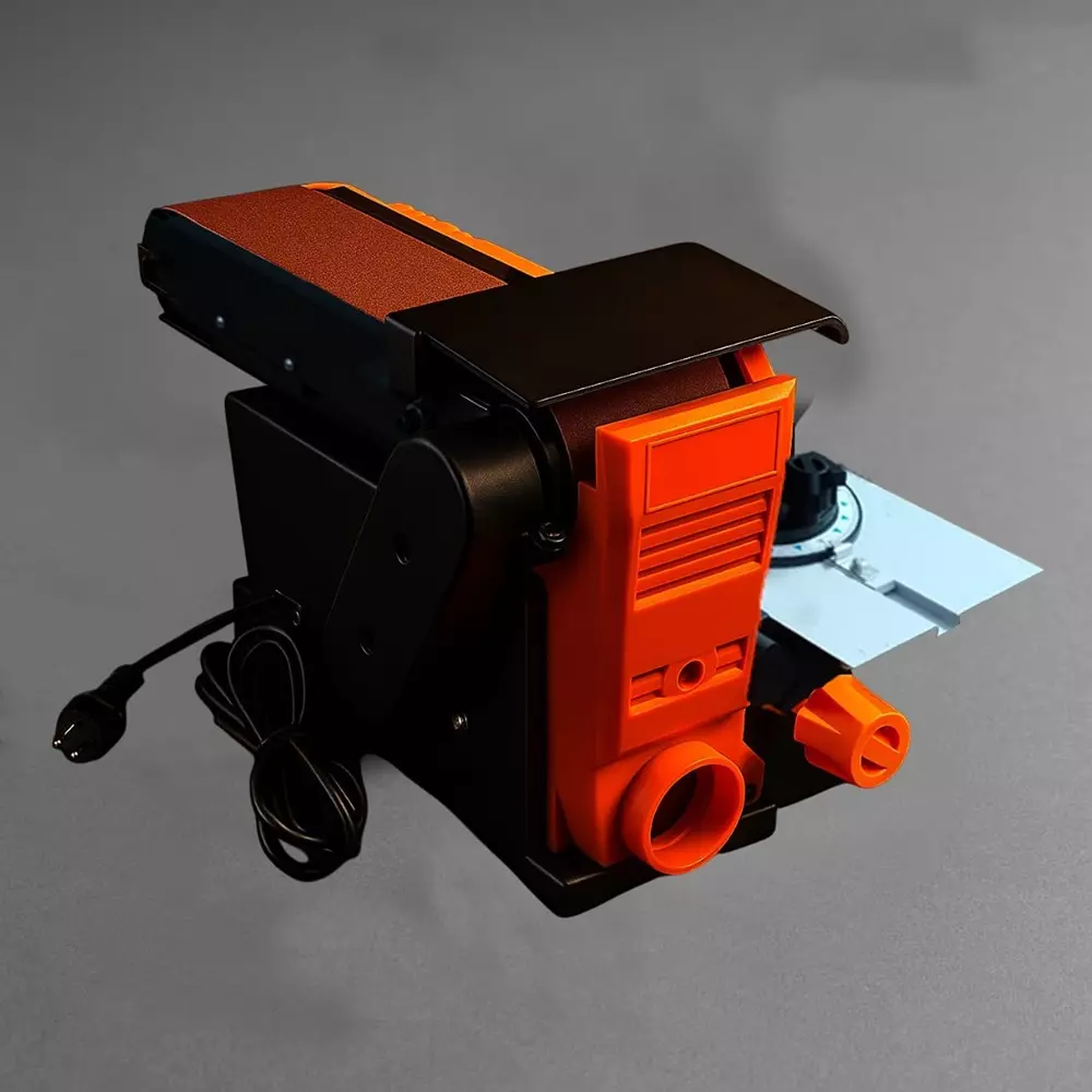 Voltz Electric Belt Grinder and Disc Sander with Belt Size 100x915 mm, 6 inch (150 mm) Disc Size and 310–450 RPM (Adjustable) Belt Speed, VZ-BSH1510 (With Grinding Belt)