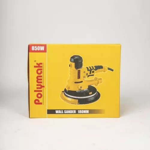 polymak-1100-w-wall-sander-with-1000--2500-rpm-no-load-speed-and-180-mm-disc-size-pm7ws-with-sanding-discs-accessories