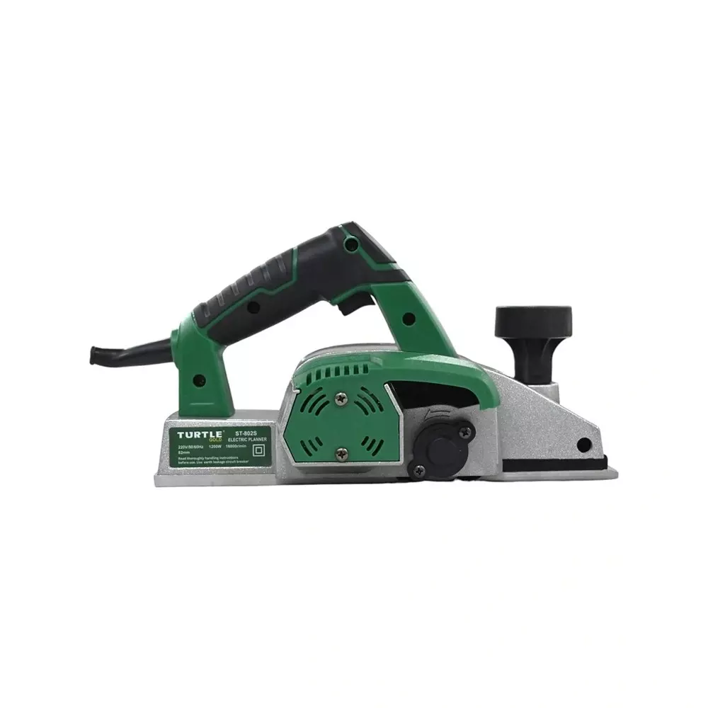 Turtle Gold Electric Planer With Blade 1200 W 82 mm Planning Width, ST 802S