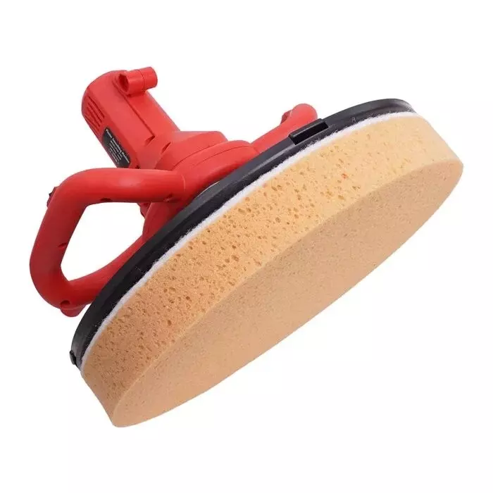 Painter Plaster Smoothing Machine 750 W Power 48 mm (1.88 inch) Thickness Self-Adhesive Disc With Sponge Pad, Disk Pad, Sanding Pad