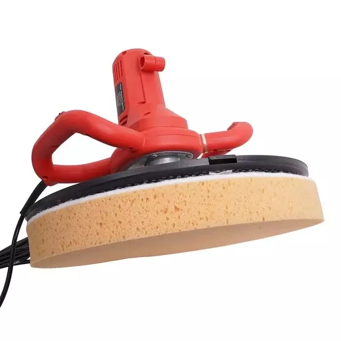 Painter Plaster Smoothing Machine 750 W Power 48 mm (1.88 inch) Thickness Self-Adhesive Disc With Sponge Pad, Disk Pad, Sanding Pad
