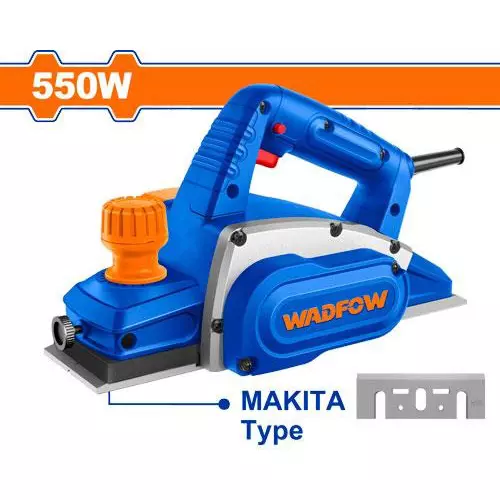 wadfow-electric-planer-550-w-input-power-16000-rpm-no-load-speed-82-mm-planning-depth-1-mm-plannin-width-wep155501