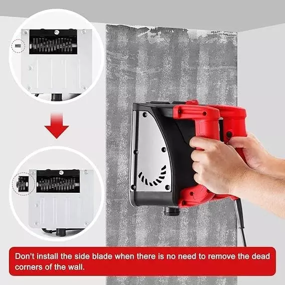 Painter Wall Shovel Machine 1680 W Power 4200 RPM Speed 150 mm (5.9 inch) Cut Width , WPR-01