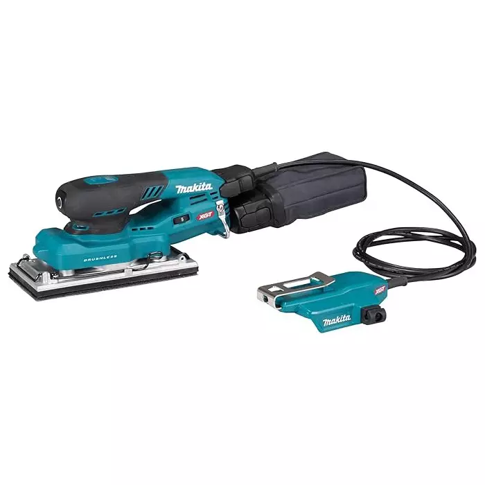 Makita Cordless Orbital Sander 40 V Max Li-ion XGT, 200 W, 6000-12000 OPM and 2.0 mm Orbital Diameter, BO007CGZ (Without Battery & Charger)