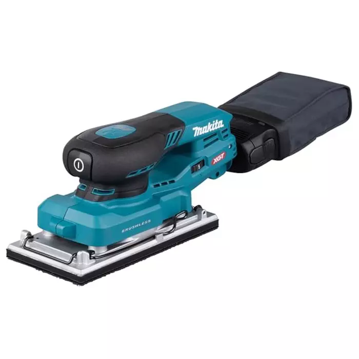 Makita Cordless Orbital Sander 40 V Max Li-ion XGT, 200 W, 6000-12000 OPM and 2.0 mm Orbital Diameter, BO007CGZ (Without Battery & Charger)