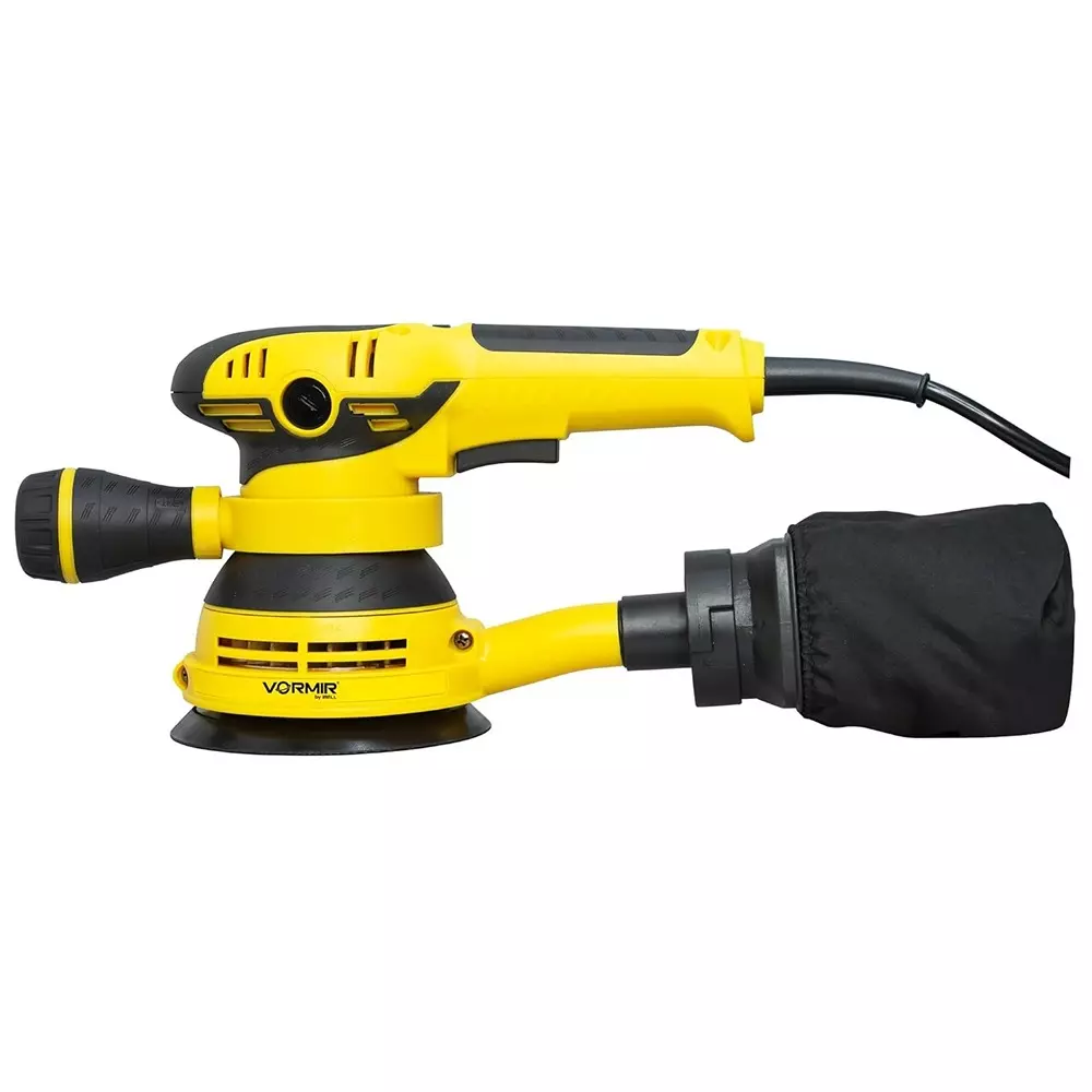VORMIR Orbital Sander 4000-12000 RPM Variable Speed 300 W Power 150 Grit with Dust Bag, VR OS23-46 (Disc Not Included)