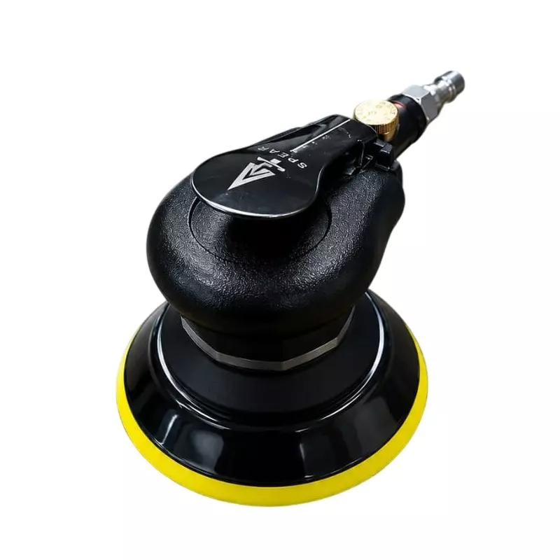 Spear Air Orbital Sander 5 Inch (125 mm) Pad Diameter 10000 RPM No Load Speed 90 PSI Air Pressure 4 CFM Air Consumption