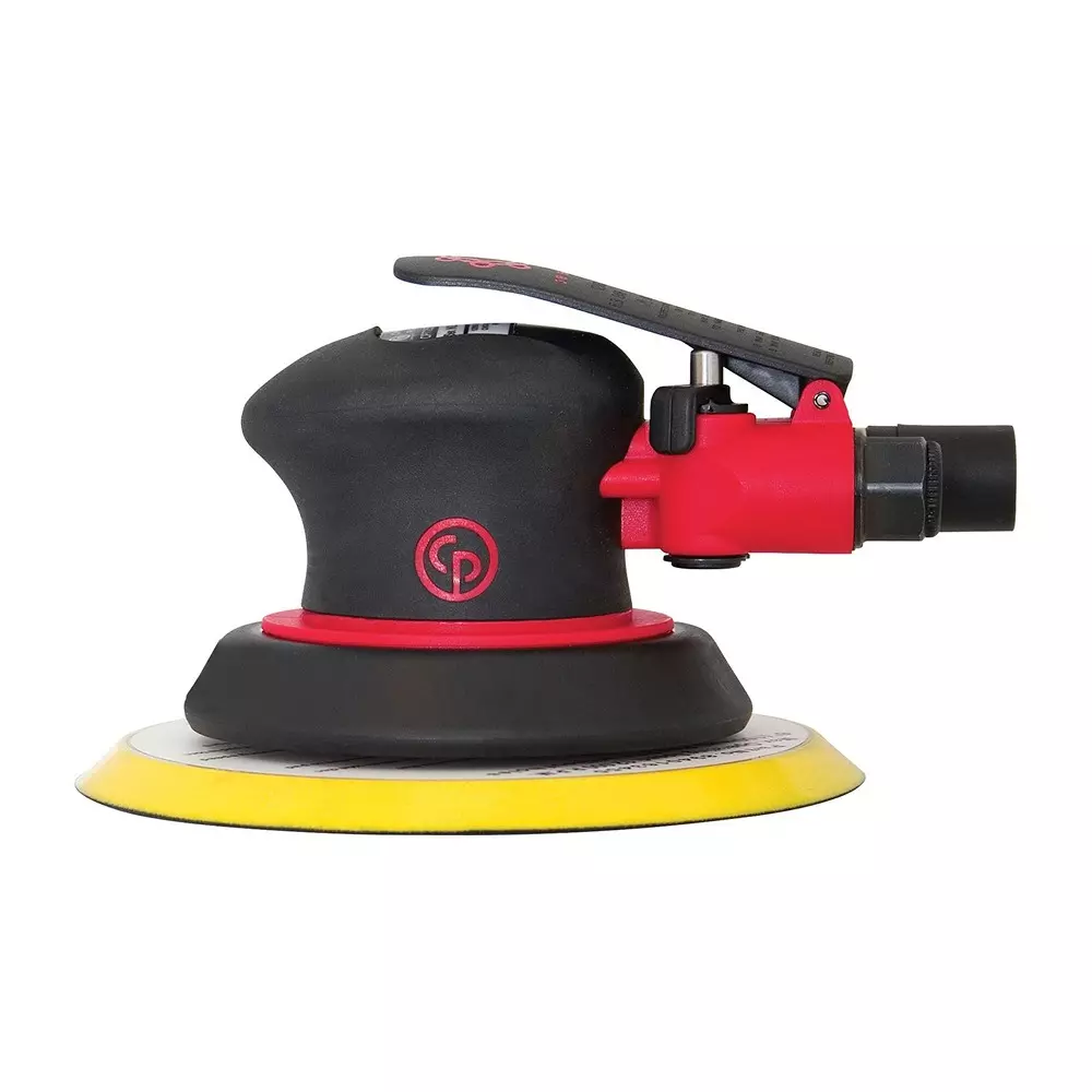 Chicago Pneumatic Aluminum Orbital Sander 150 mm Pad Size 210 W Power, CP7225E
