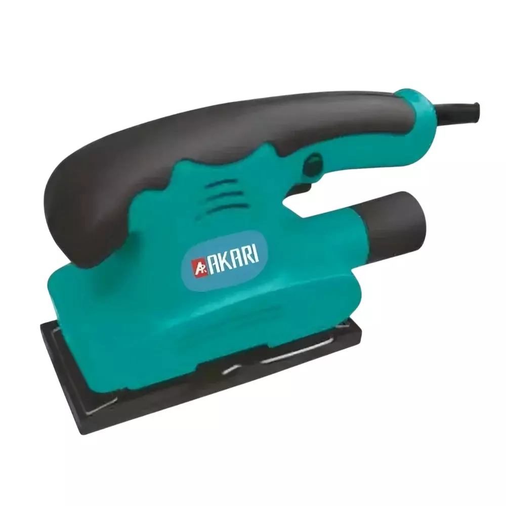 AKARI Orbital Sander 150 W, 0-10000 RPM No Load Speed and Size 93x185 mm, APT-OS-93X185 (Without Sanding Pad)