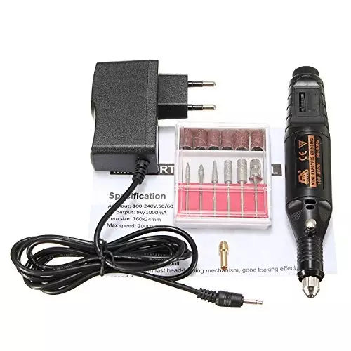 Generic Electric Engraving Pen Drilling Polishing Machine Electric Grinding Tools EU Plug
