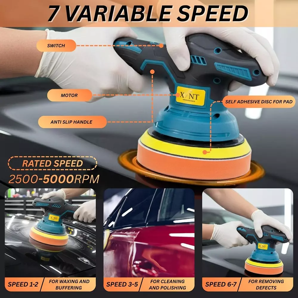 xlnt-12-v-cordless-polisher-2500--5000-rpm-no-load-speed-and-57-inch-145-mm-pad-size-xtcp185-with-battery-charger