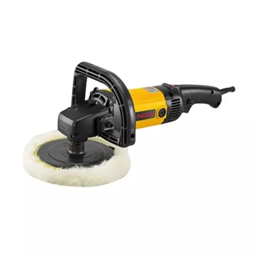 Polymak 1200 W Car Polisher with 1000-3000 RPM No Load Speed and 180 mm Disc Size, PMCP180 (Without Polishing Pad)