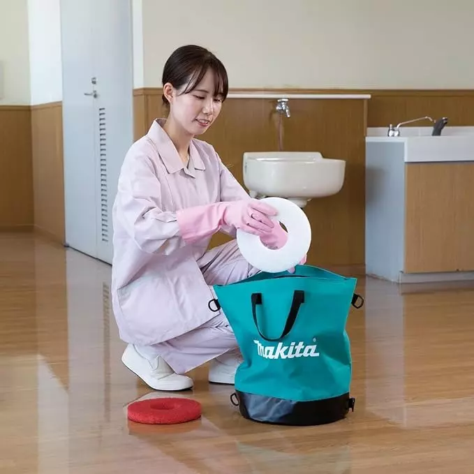Makita Cordless Polisher Scrubber 40 V Max Li-ion XGT with 150, 350 and 600 RPM No Load Speed, PS001GZ (Without Battery & Charger)