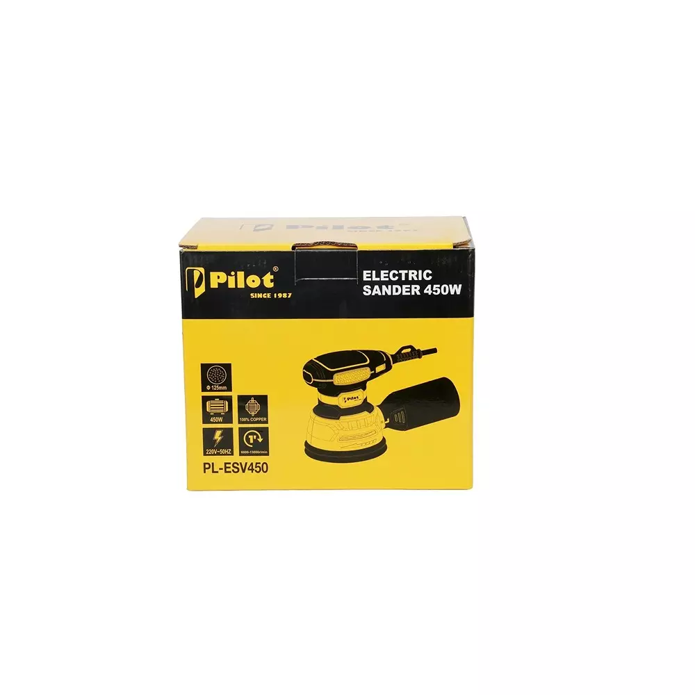pilot-450-w-electric-sander-with-variable-6000-13000-rpm-no-load-speed-and-110220-v-5060-hz-power-supply-pl-esv450-with-sanding-disc