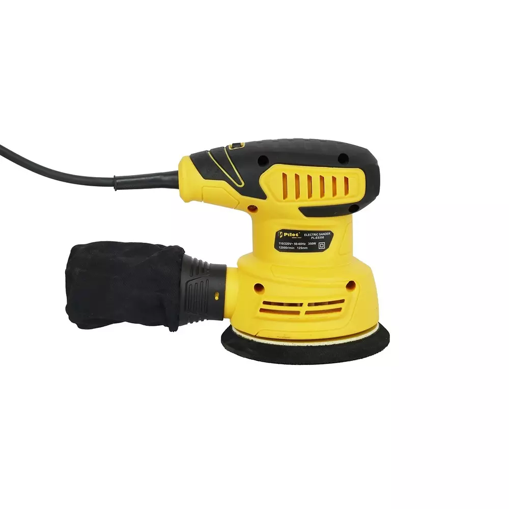 pilot-350-w-electric-sander-with-12000-rpm-no-load-speed-and-125-mm-pad-size-pl-es350-with-sanding-disc