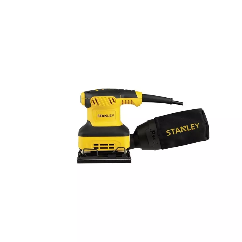STANLEY 240 W 1/4 Sheet Sander Yellow and Black, SS24-IN