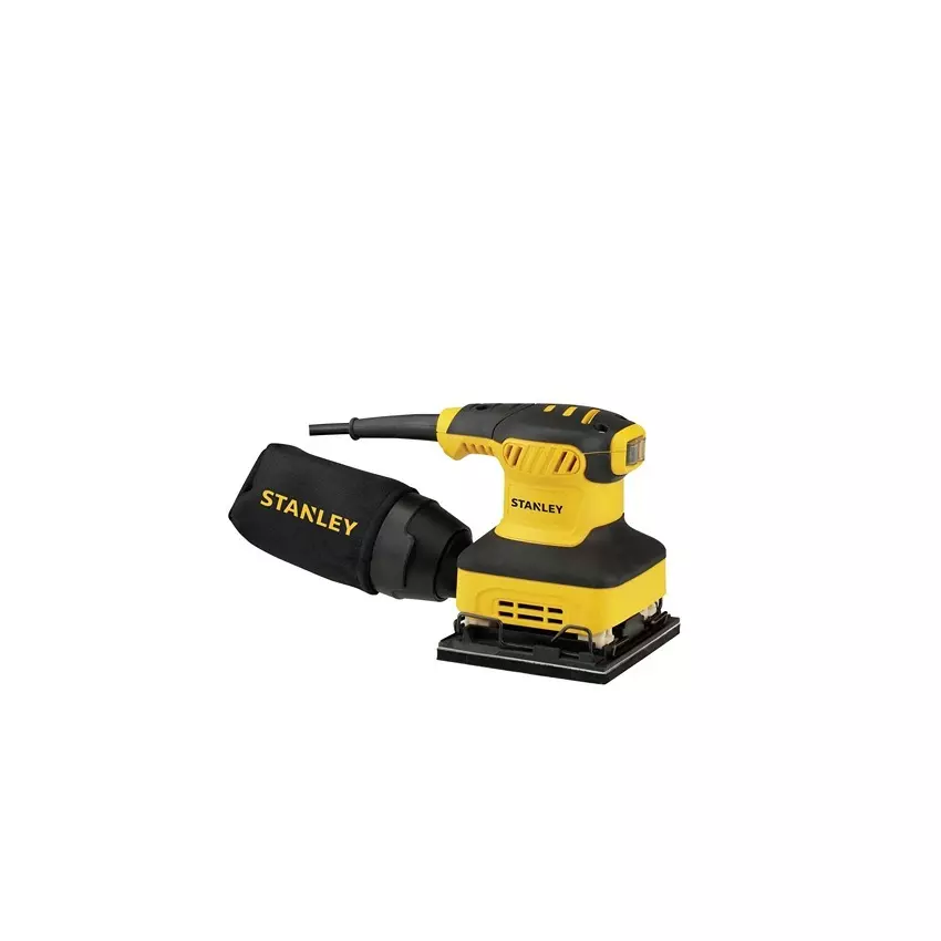 STANLEY 240 W 1/4 Sheet Sander Yellow and Black, SS24-IN
