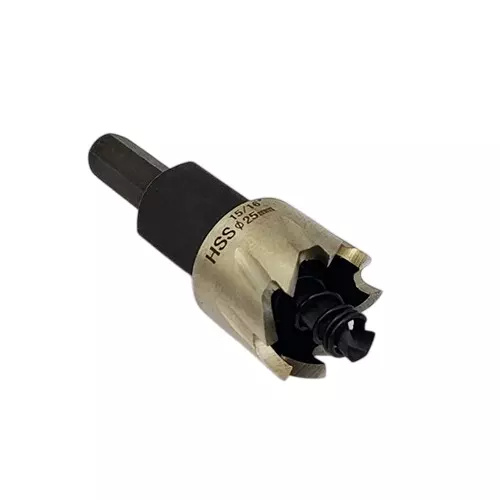 RS PRO Hole Saw 25 mm HSS 11 mm 10 mm Arbor, 2711593