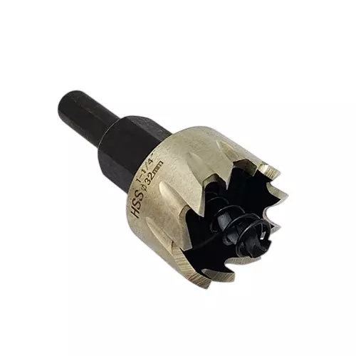 RS PRO Hole Saw 32 mm HSS 11 mm 10 mm Arbor, 2711594