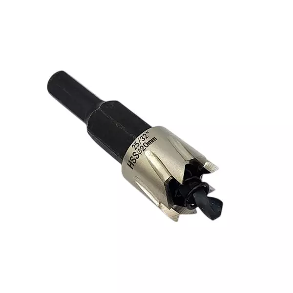 RS PRO Hole Saw 20 mm HSS 11 mm 10 mm Arbor, 2711591