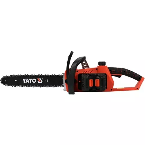 yato-36-18-x2-v-dc-cordless-chain-saw-4500-rpm-no-load-speed-and-85-ms-chain-speed-yt-82813-with-guide-bar-chain-without-battery-charger