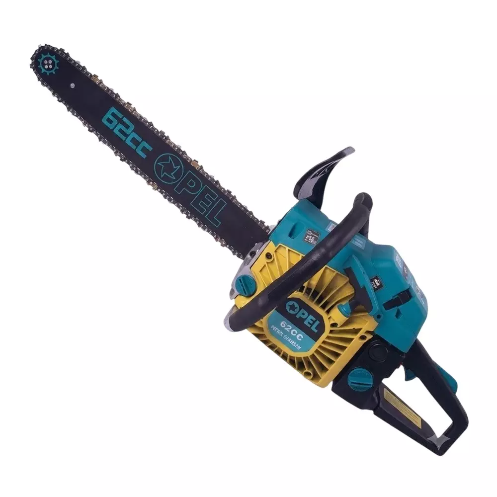Opel Gasoline Chainsaw 22 Inch (550 mm) Size 62 cc Displacement 550 ml Tank Capacity for Gardening & Agriculture Use, MZ13148
