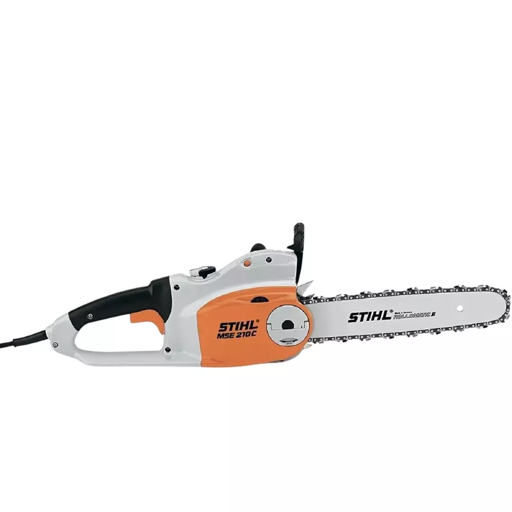 Stihl Electric Chainsaw 2100 W 9.52 mm (3/8 inch) Chain Pitch, MSE 210 C-BQ