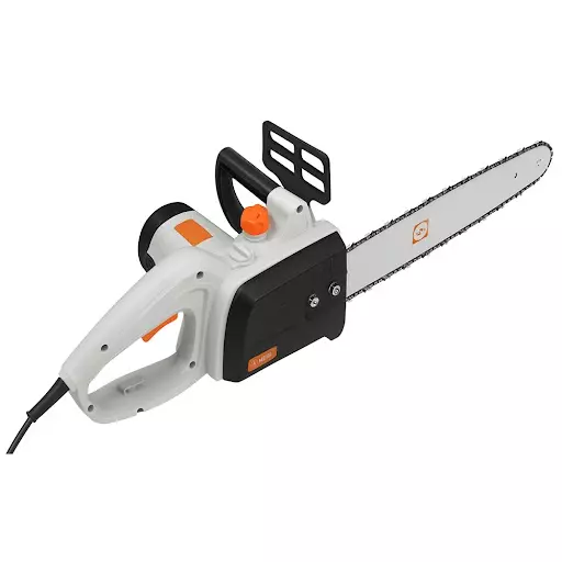 KEIL Electric Chainsaw Corded Electric 40.64 cm Bar Length 220 V 50 Hz 1900 W Polished Grey for Industrial Use, KL-1900