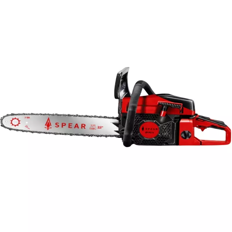 Spear 22 inch (558.8 mm) Chainsaw Petrol Powered 72 CC Displacement and 2.3 kW Engine Power, SP-PC72