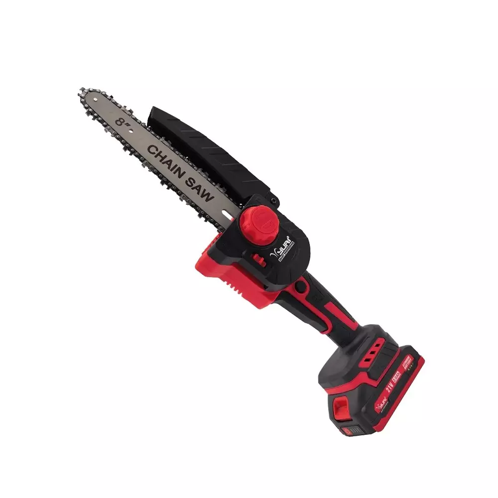 YURI Chain Saw 750 W Power 5.5 Amp Current 200 mm Guide Bar Length, YR-964 (Without Guide Bar & Chain)