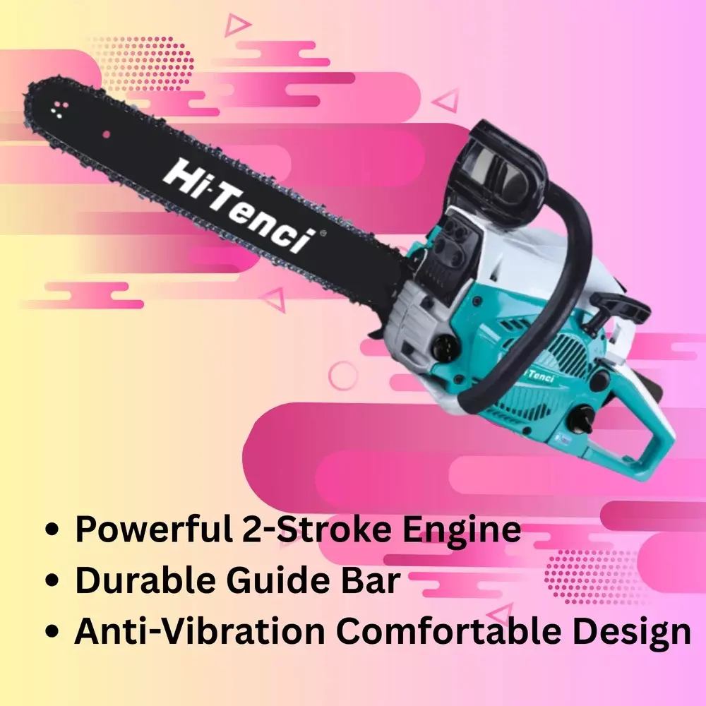 hi-tenci-58-cc-gasoline-chainsaw-with-38-inch-952-mm-chain-pitch-and-18-inch-4572-mm-guide-bar-hp--58cc-with-guide-bar-chain