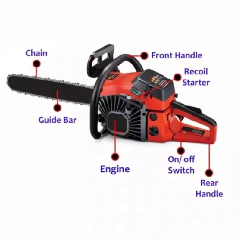 spear-petrol-chainsaw-with-18-inch-guide-bar