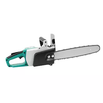 MASTER Electric Chainsaw Corded Electric 40.64 cm Bar Length 220 V 50 Hz 1500 W Polished Green for Industrial Use, SWC-CS-16