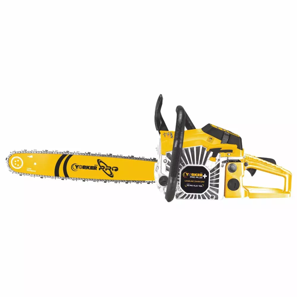 YORKER Gasoline Chainsaw 2600 W Power 2800 RPM  No Load Speed, YK-PRO-7800 (without Saw Chain and Guide Bar)