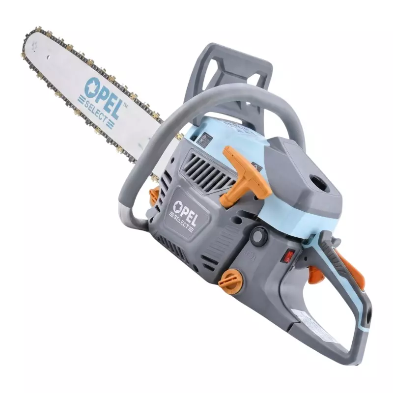 Opel Select Gasoline Chainsaw 22 Inch (550 mm) Size 68 cc Displacement 550 ml Tank Capacity for Gardening & Agriculture Use, MZ10593