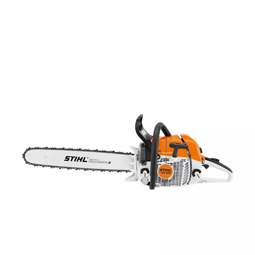 STIHL 5.3 HP Petrol Chain Saw 72 CC Engine Displacement and 25 inch (635 mm) Bar Length, MS 382 (With Guide Bar and Chain)
